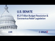 U.S. Senate Sen. Majority Leader Schumer on Power-Sharing Agreement & COVID-19 : CSPAN2 : February 3, 2021 7:38pm-7:47pm EST
