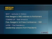 Lectures in History Reagan's 1982 Address to Parliament : CSPAN2 : April 27, 2024 8:00pm-9:00pm EDT