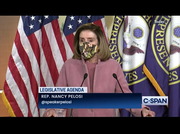 House Minority Leader McCarthy Holds Press Briefing : CSPAN : January 21, 2021 12:57pm-1:12pm EST