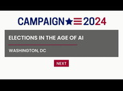 Campaign 2024 Discussion on Elections in the Age of AI : CSPAN : April 27, 2024 2:40am-3:52am EDT