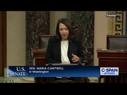 U.S. Senate Sens. Cantwell & Warner on TikTok Ban & Foreign Aid Package : CSPAN : April 27, 2024 1:06pm-1:29pm EDT